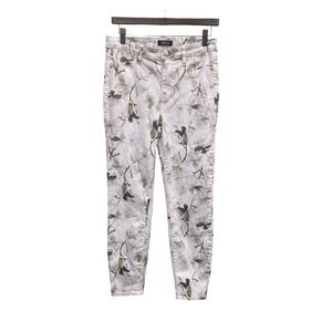 Buffalo Dvd Bitton havana White Floral Jeans Soft Girl Cottagecore Neutral 8/29